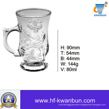 Mouth-Blown Clear Classic Beer Glass Cup Kb-Hn0340